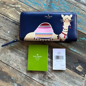 Kate Spade Camel Ned’s Wallet - brand New